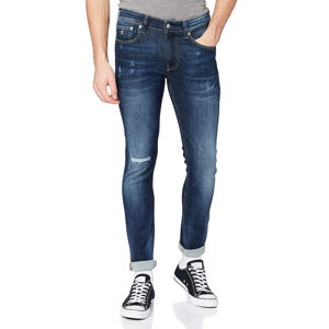 Calvin Klein pánské modré džíny - 34-32 (1BJ)